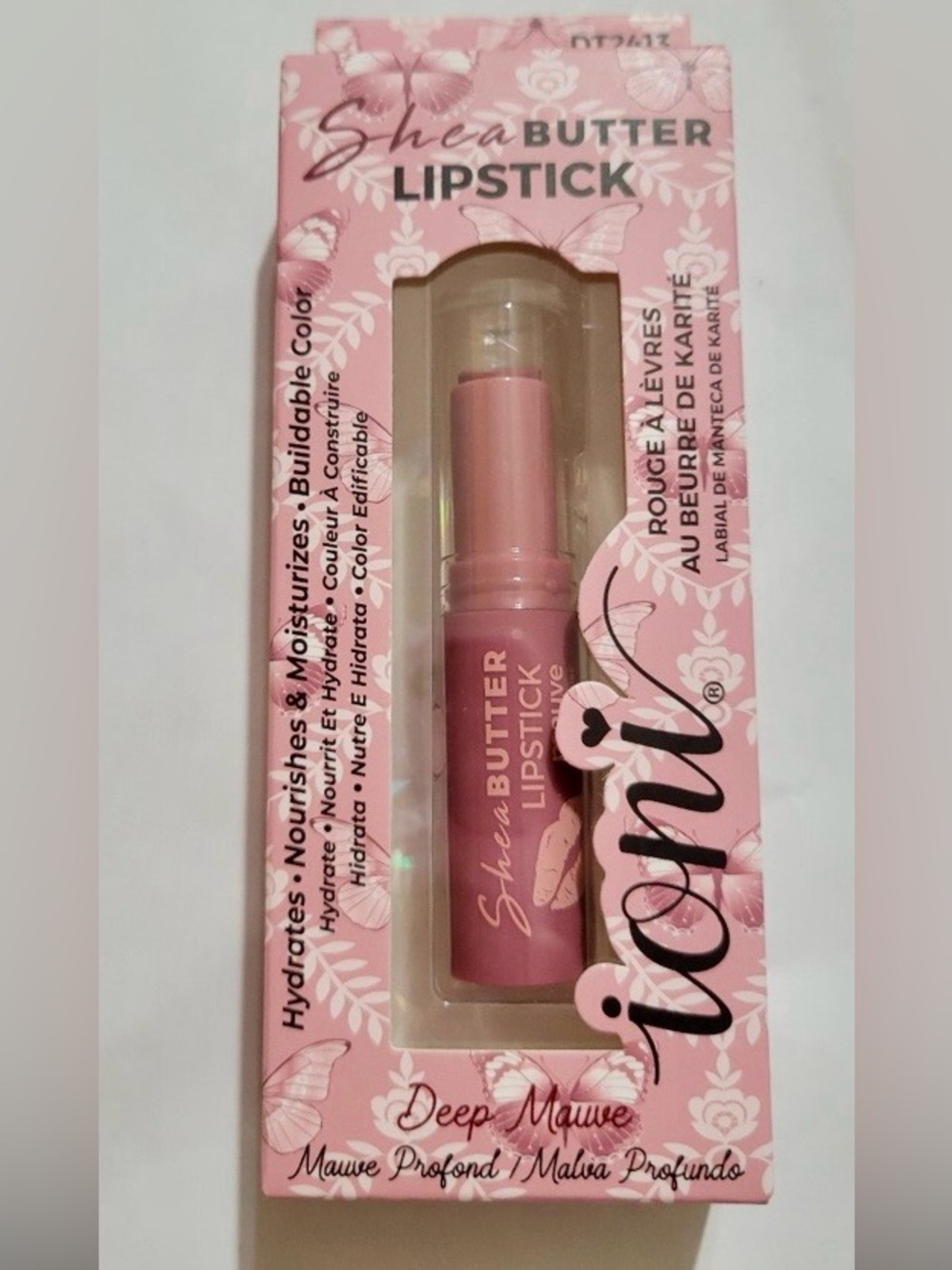 Ioni Shea Butter Lipstick - Deep Mauve